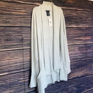 Max & Mia pearl grey cardigan